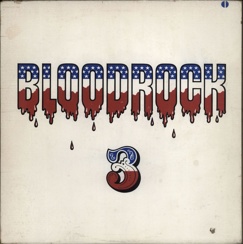 Bloodrock Bloodrock 3 Canadian vinyl LP album (LP record) ST-765