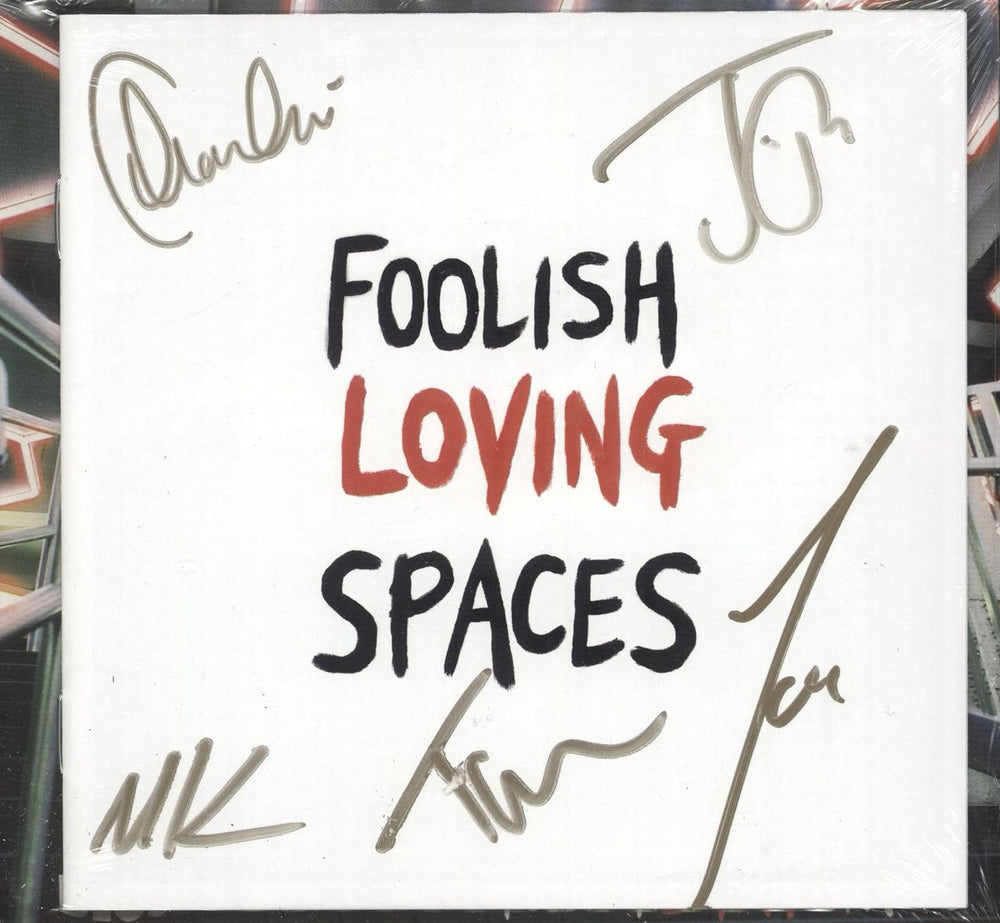 Blossoms Foolish Loving Spaces + Autographed Booklet - Sealed UK CD album (CDLP) CDVS3239