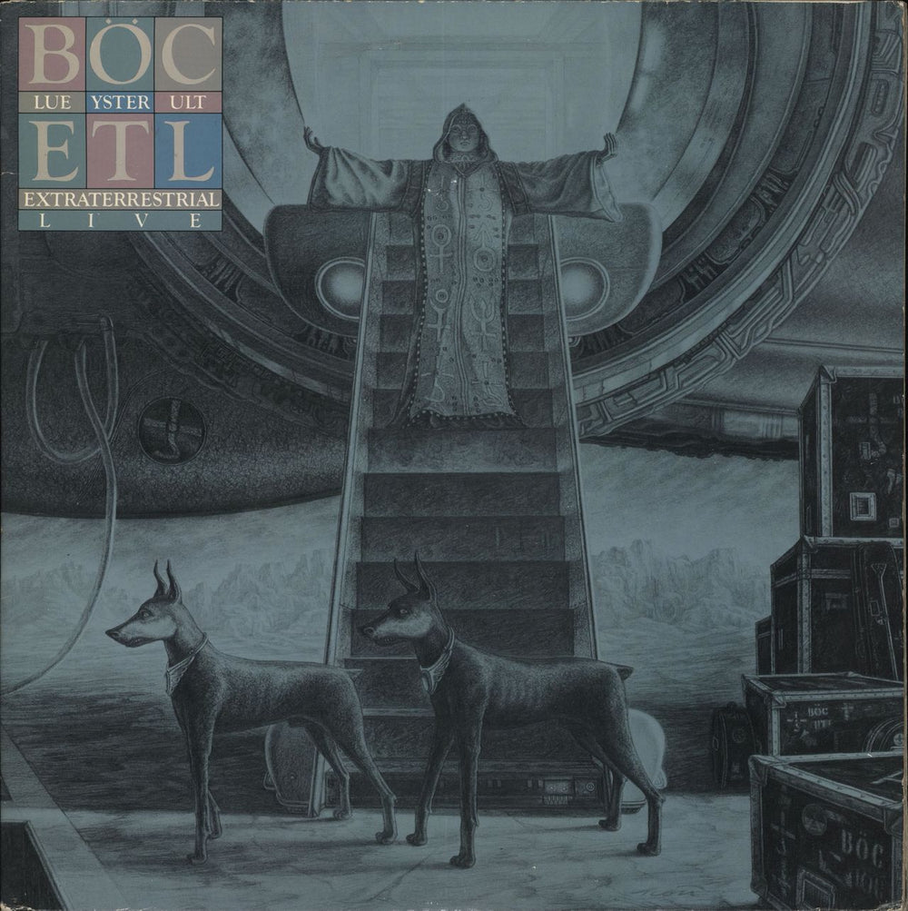 Blue Oyster Cult Extraterrestrial Live - EX US 2-LP vinyl record set (Double LP Album) AL37948