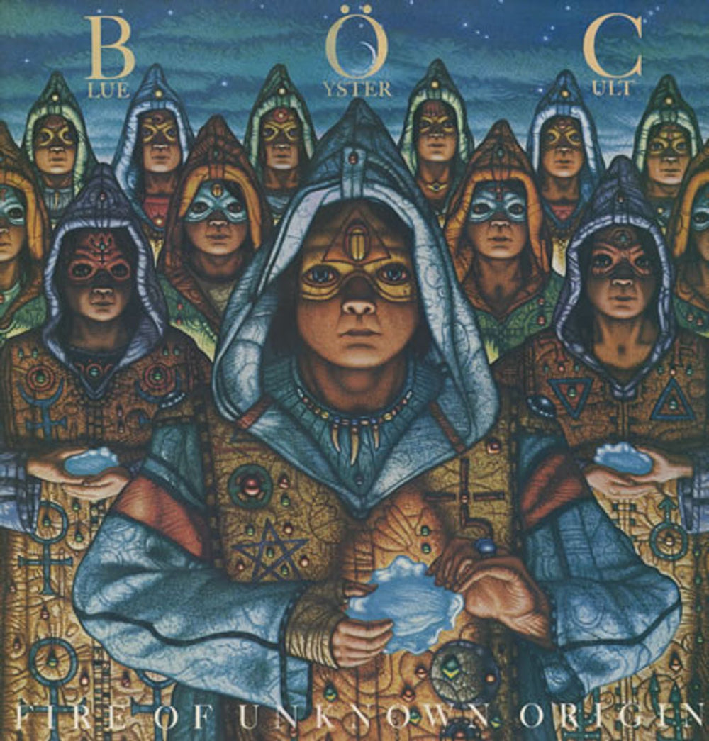 Blue Oyster Cult Fire Of Unknown Origin UK vinyl LP album (LP record) 85137