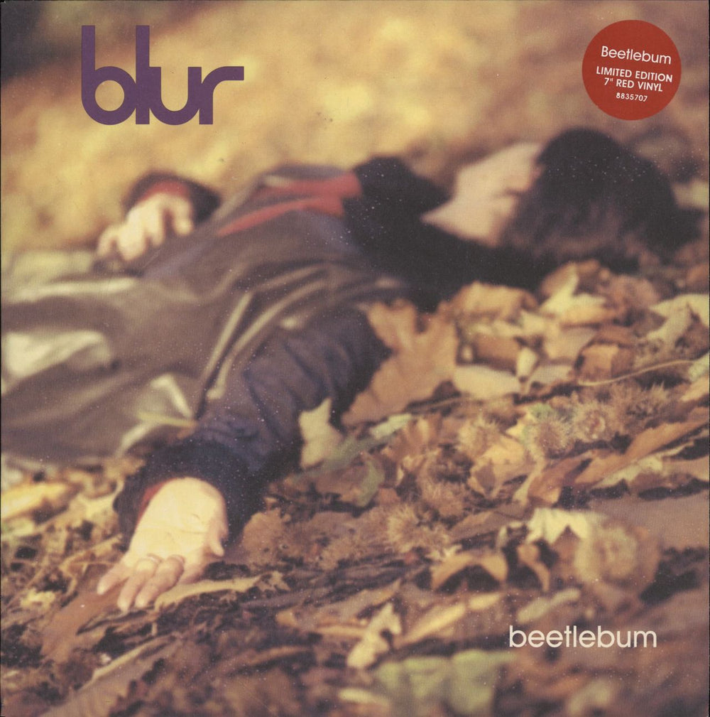 Blur Beetlebum - Red Vinyl - EX UK 7" vinyl single (7 inch record / 45) FOOD89