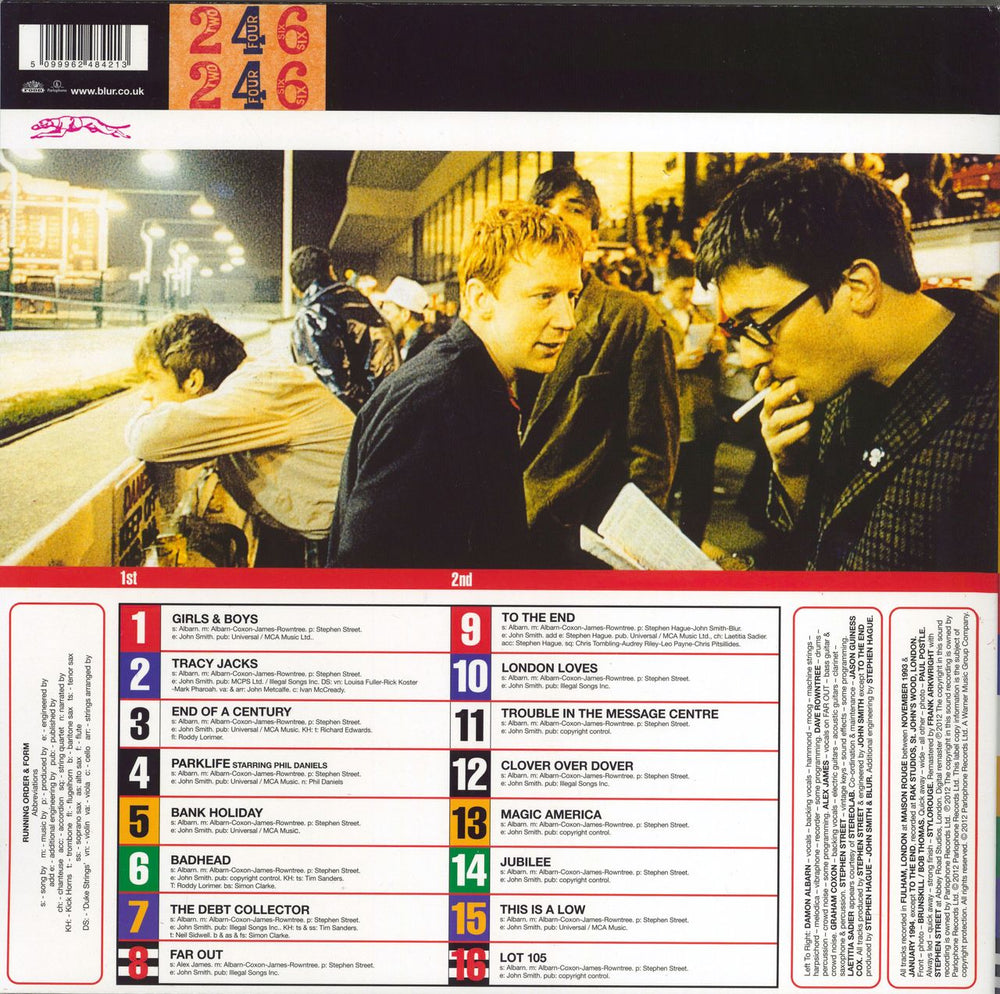 Blur Parklife - 180 Gram Remastered - Sealed UK 2-LP vinyl set 