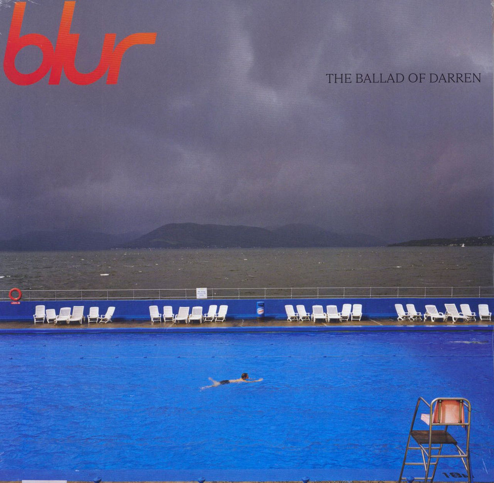 Blur The Ballad Of Darren - Red Vinyl - Sealed UK vinyl LP album (LP record) 5054197660160