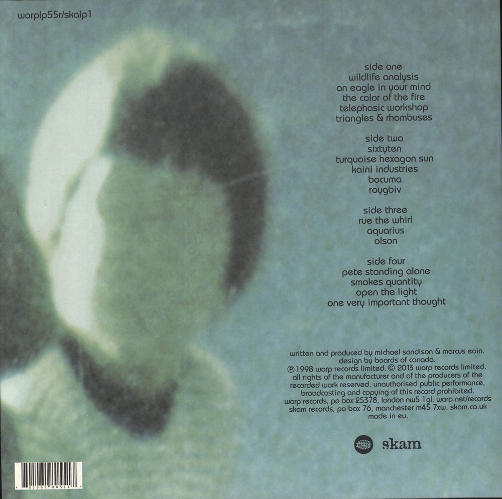 Boards Of Canada Music Has The Right To Children UK 2-LP vinyl record set (Double LP Album) 5021603055117