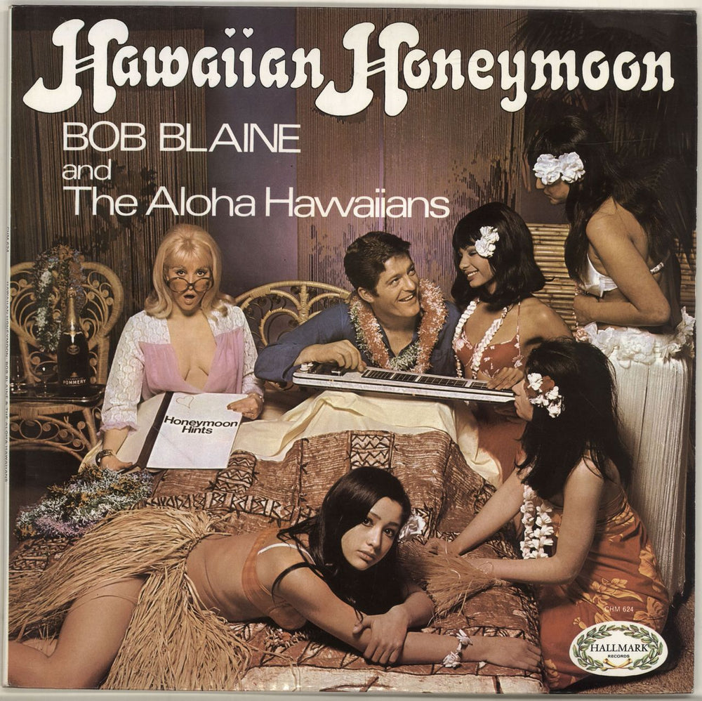 Bob Blaine Hawaiian Honeymoon UK vinyl LP album (LP record) CHM624