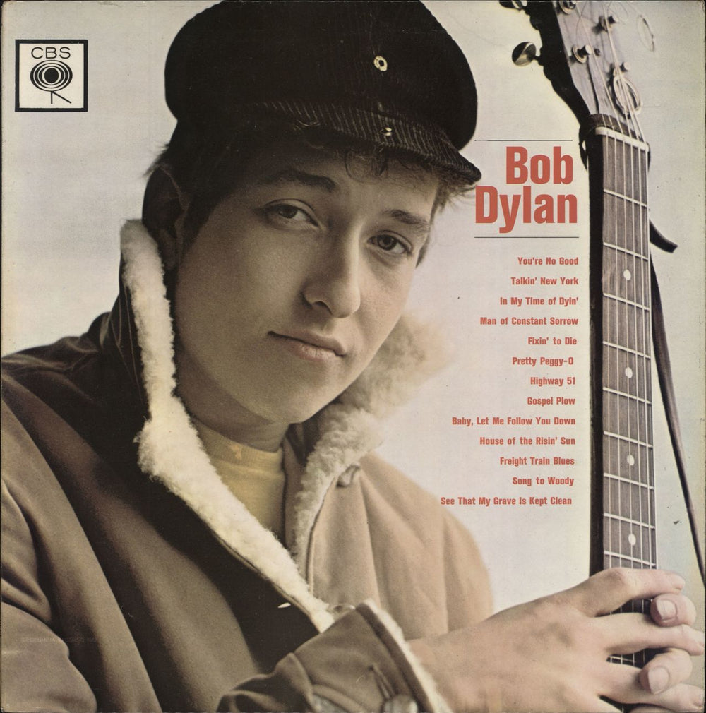 Bob Dylan Bob Dylan - misprint label - WOS UK vinyl LP album (LP record) 62022