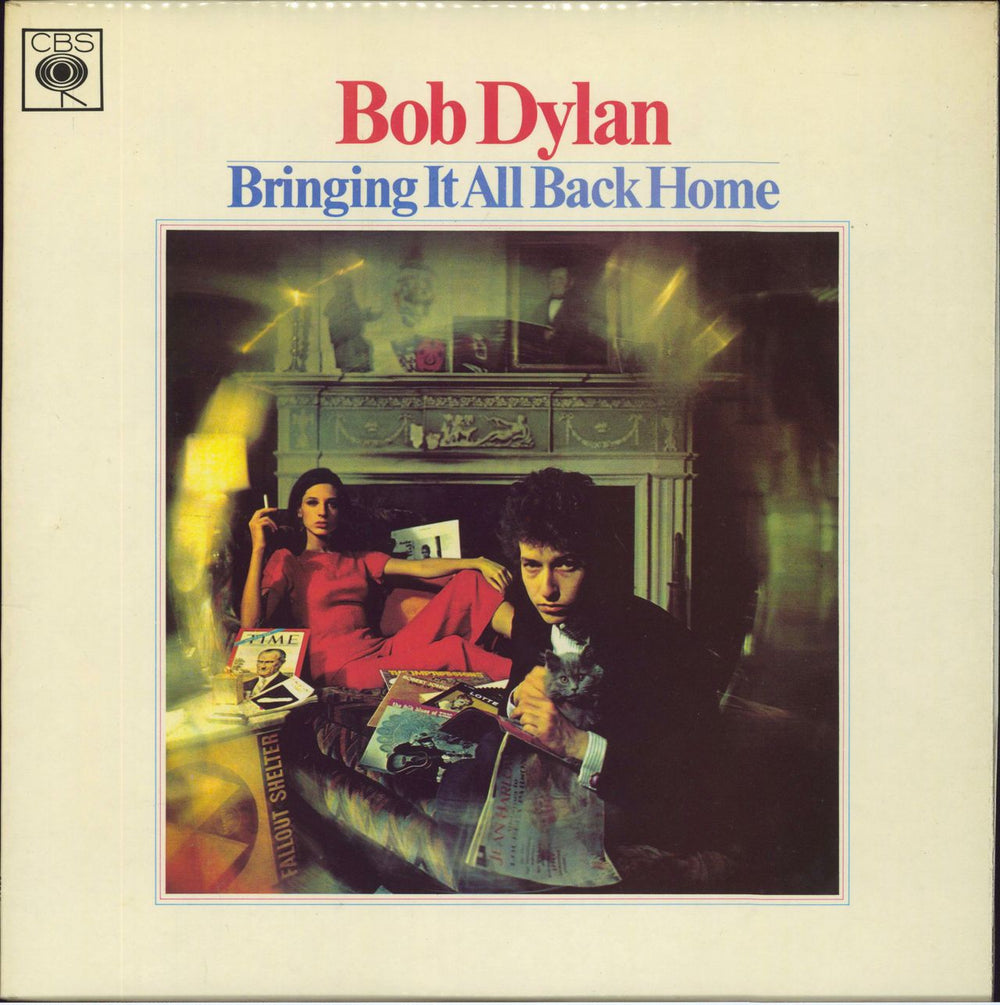 Bob Dylan Bringing It All Back Home - Late 60s - WOS/L UK vinyl LP album (LP record) 62515