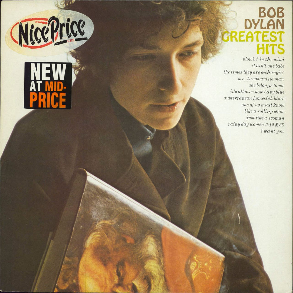 Bob Dylan Greatest Hits - Red Label - Gold promo stamped UK vinyl LP album (LP record) 4609071