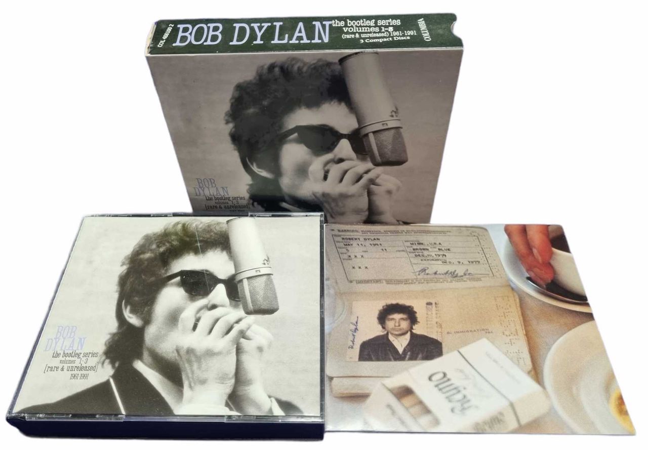 Bob Dylan The Bootleg Series Volumes 1-3 UK Cd album box set