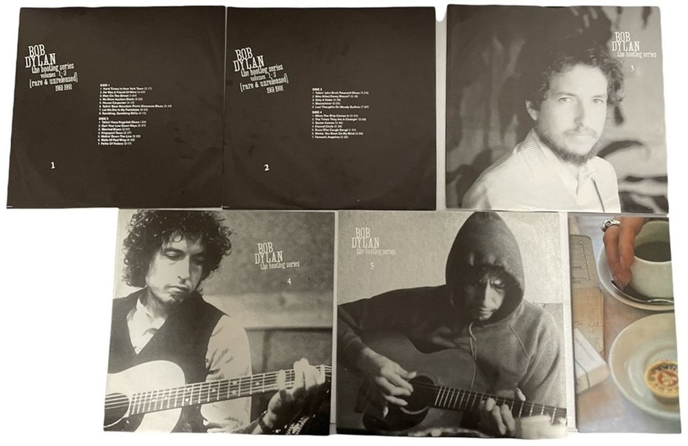 Bob Dylan The Bootleg Series Volumes 1-3 - VG UK Vinyl Box Set 5099746808617