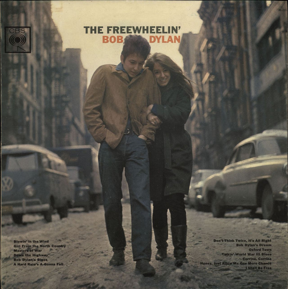 Bob Dylan The Freewheelin' Bob Dylan - Stereo - Textured label UK vinyl LP album (LP record) S62193