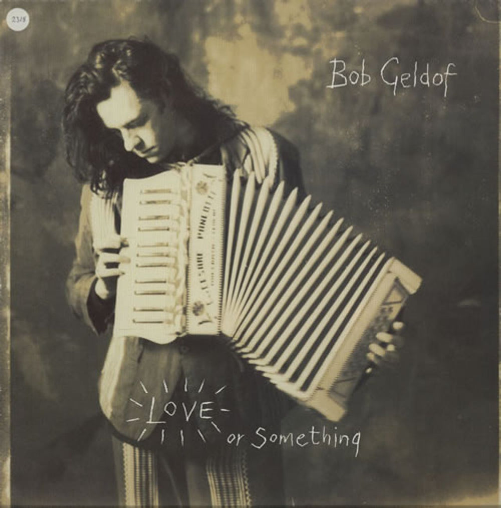 Bob Geldof Love Or Something UK 12" vinyl single (12 inch record / Maxi-single) BOBX105