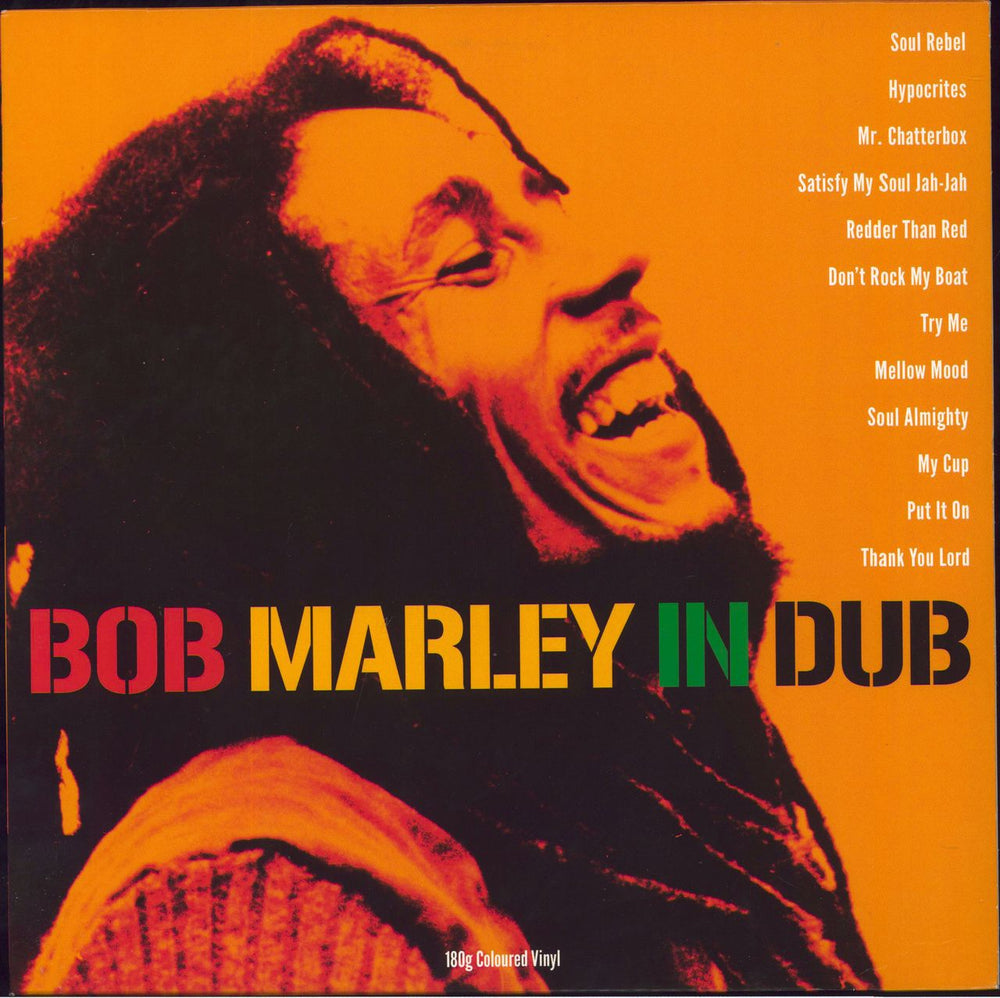 Bob Marley & The Wailers In Dub - 180gm Green UK vinyl LP album (LP record) NOTLP284