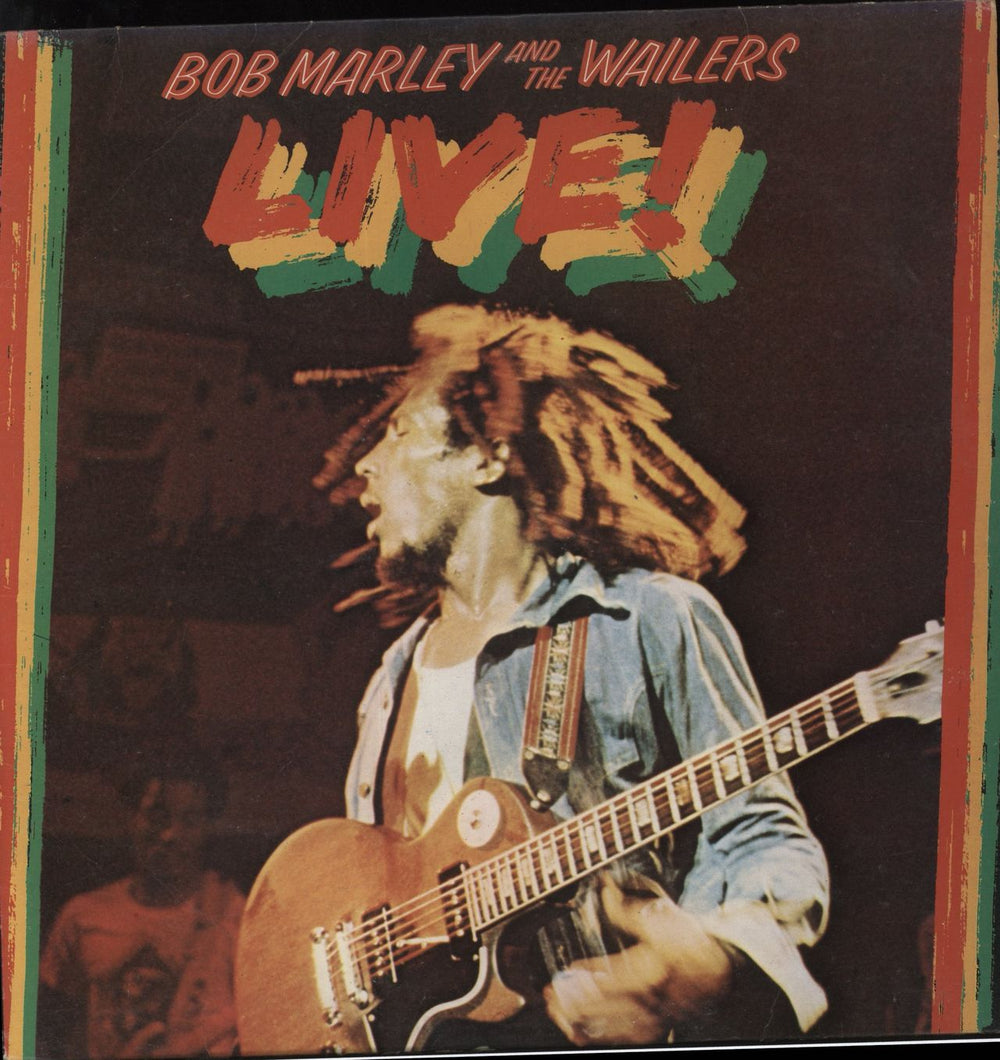 Bob Marley & The Wailers Live! - EX UK vinyl LP album (LP record) ILPS9376
