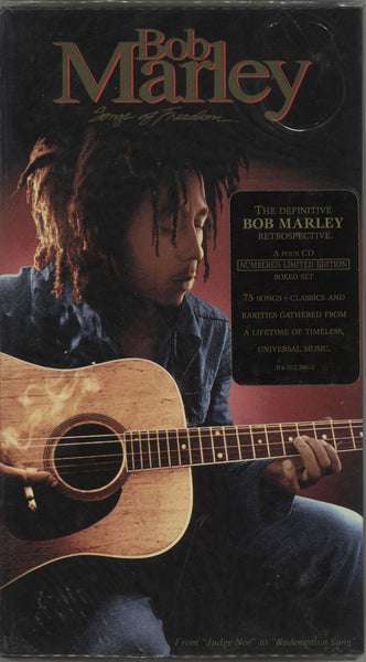 Bob Marley & The Wailers Songs Of Freedom - Sealed UK Cd album 