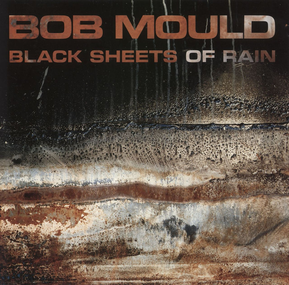 Bob Mould Black Sheets Of Rain UK vinyl LP album (LP record) VUSLP21