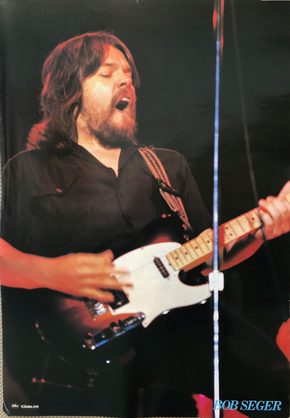 Bob Seger Bob Seger Japanese Promo poster 28.5 X 20