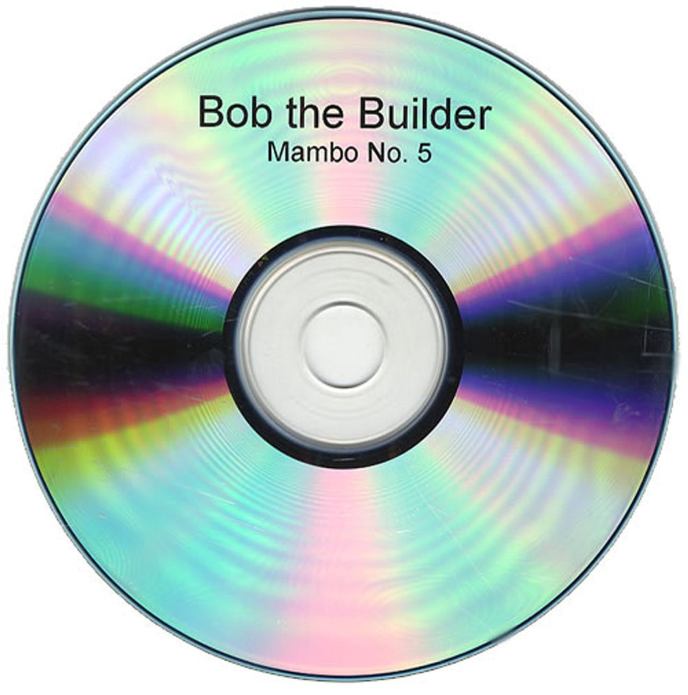 Bob The Builder Mambo No.5 UK Promo CD-R acetate CD-R ACETATE