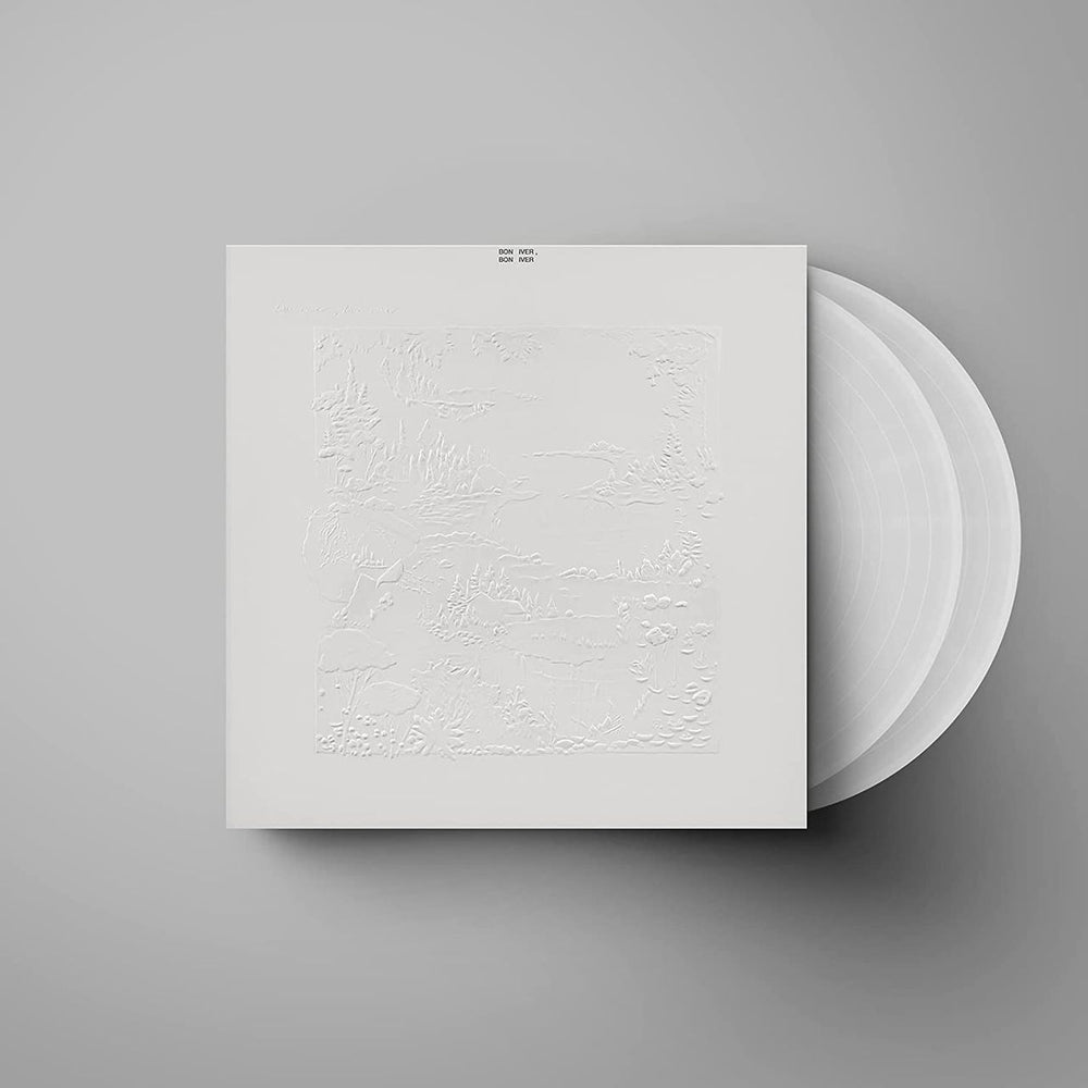 Bon Iver Bon Iver, Bon Iver - White Vinyl - Sealed UK 2-LP vinyl record set (Double LP Album) 4AD0426LPX