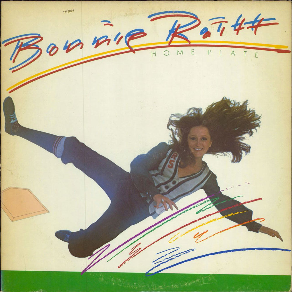 Bonnie Raitt Home Plate US vinyl LP album (LP record) BS2864