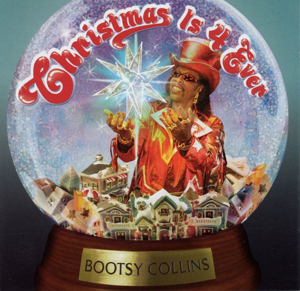 Bootsy Collins Christmas Is 4 Ever UK CD album (CDLP) GEL4104