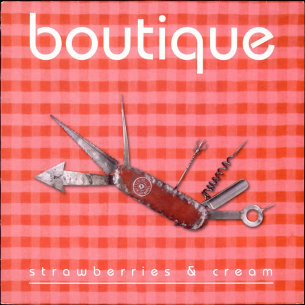 Boutique Strawberries & Cream UK 12" vinyl single (12 inch record / Maxi-single) 12TRDS006