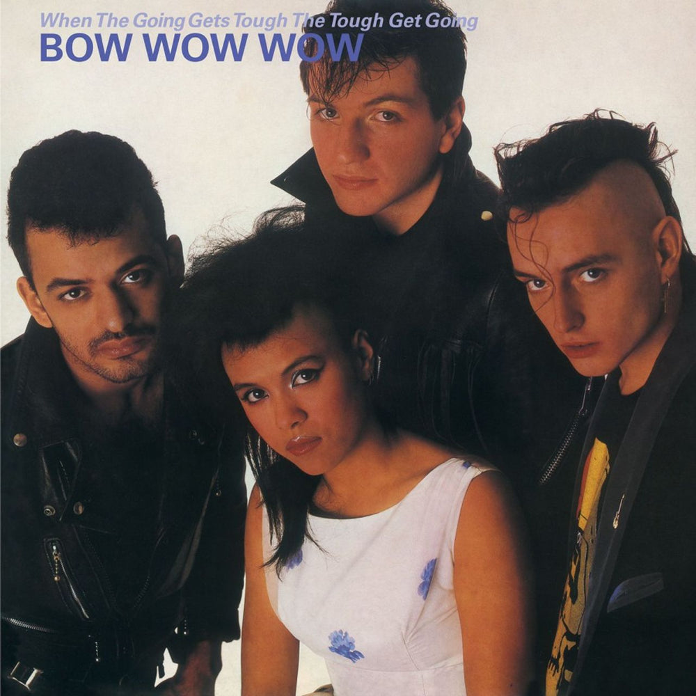 Bow Wow Wow When The Going Gets Tough The Tough Get Going - Pink Vinyl UK vinyl LP album (LP record) BWWLPWH806701