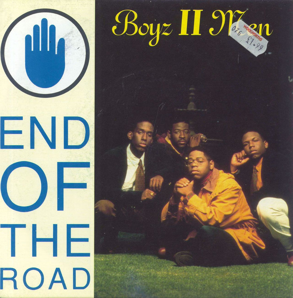 Boyz II Men End Of The Road UK 7" vinyl single (7 inch record / 45) TMG1411