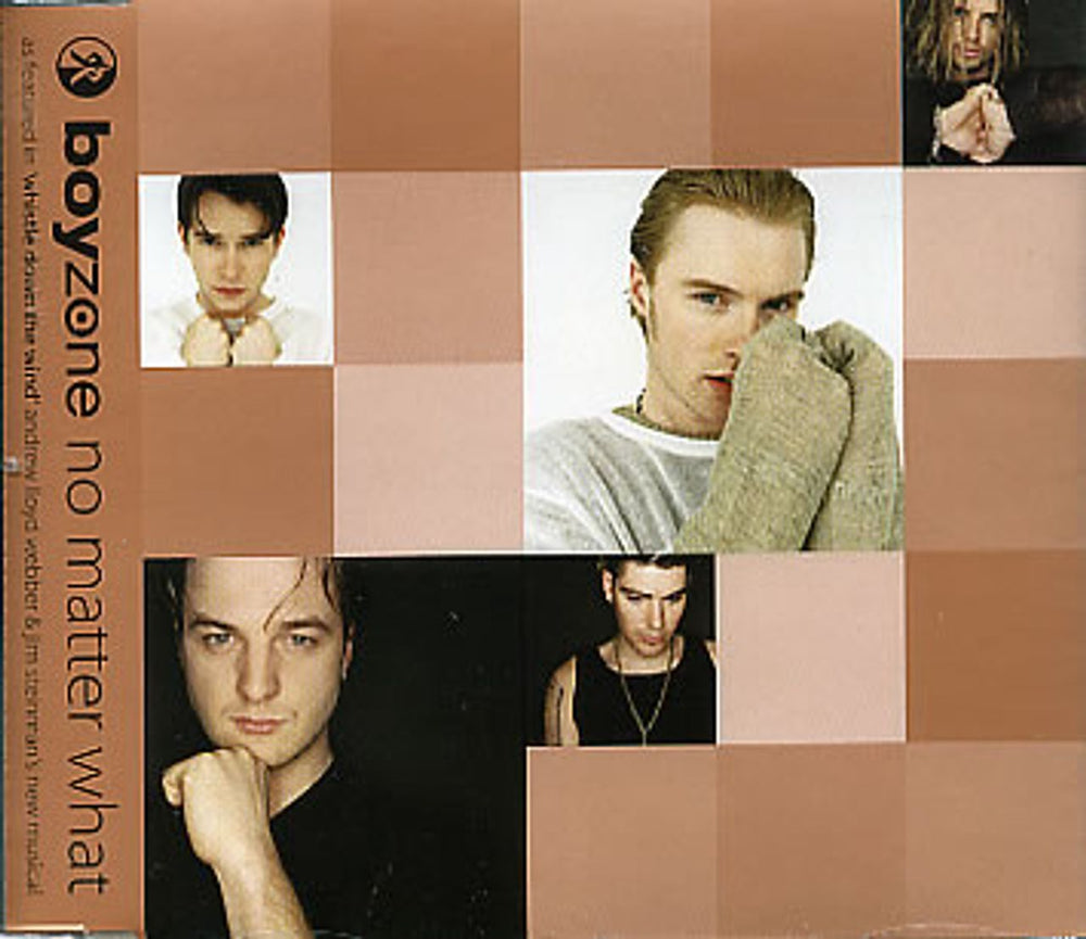 Boyzone No Matter What - Beige P/S UK CD single (CD5 / 5") 567567-2