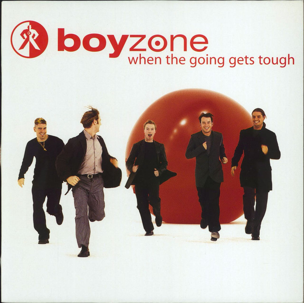 Boyzone When The Going Gets Tough - French DJ French Promo 12" vinyl single (12 inch record / Maxi-single) 9155