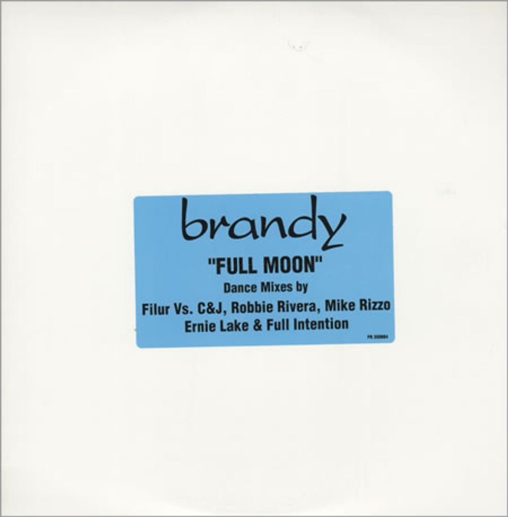 Brandy Full Moon US Promo 12" vinyl single (12 inch record / Maxi-single) PR300884