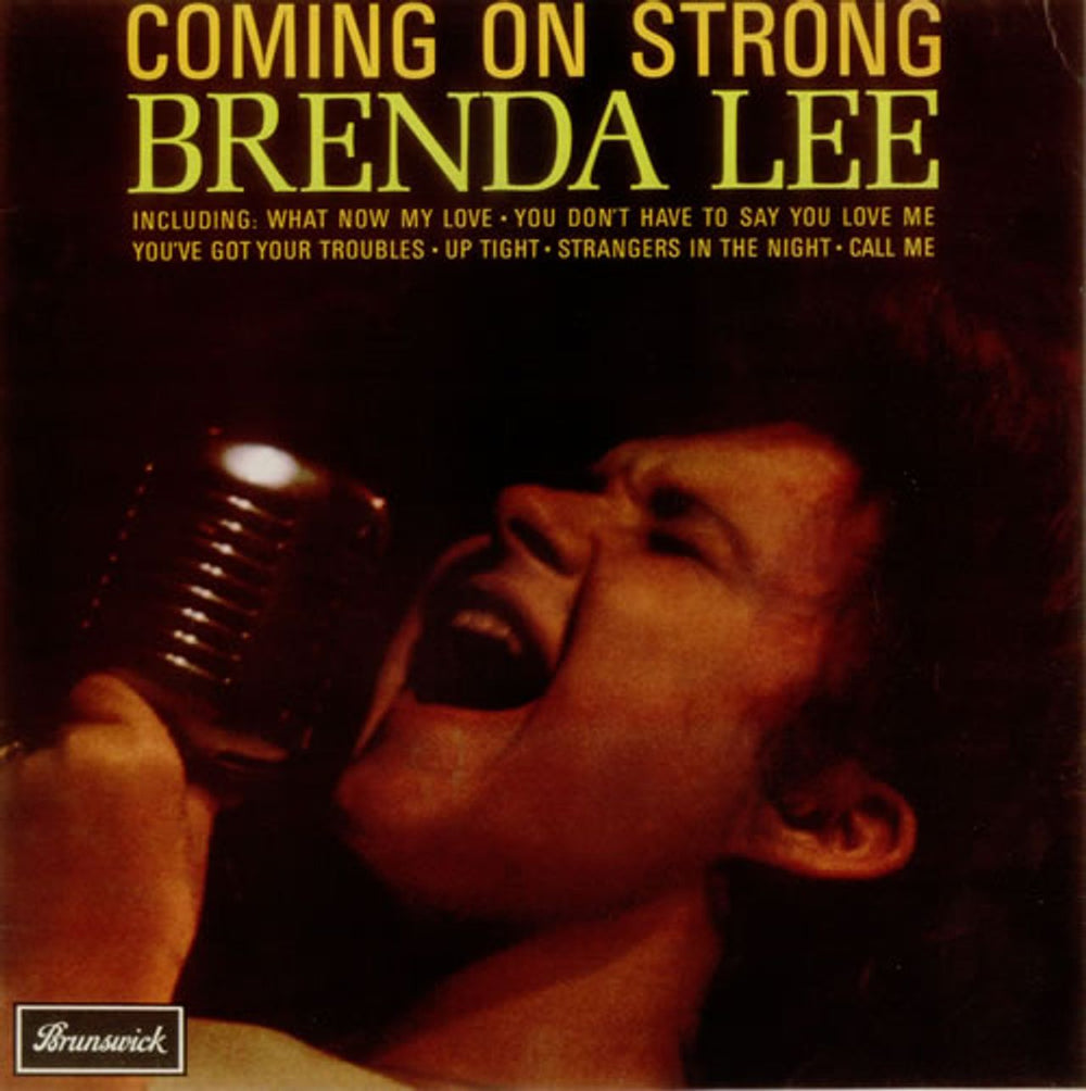 Brenda Lee Coming On Strong UK vinyl LP album (LP record) LAT8672