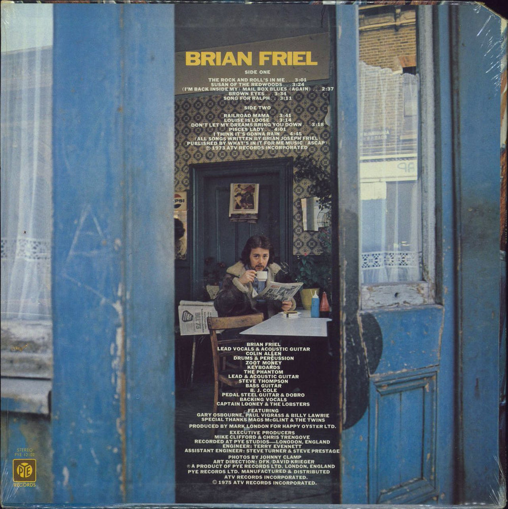 Brian Friel Brian Friel - Sealed US vinyl LP album (LP record)