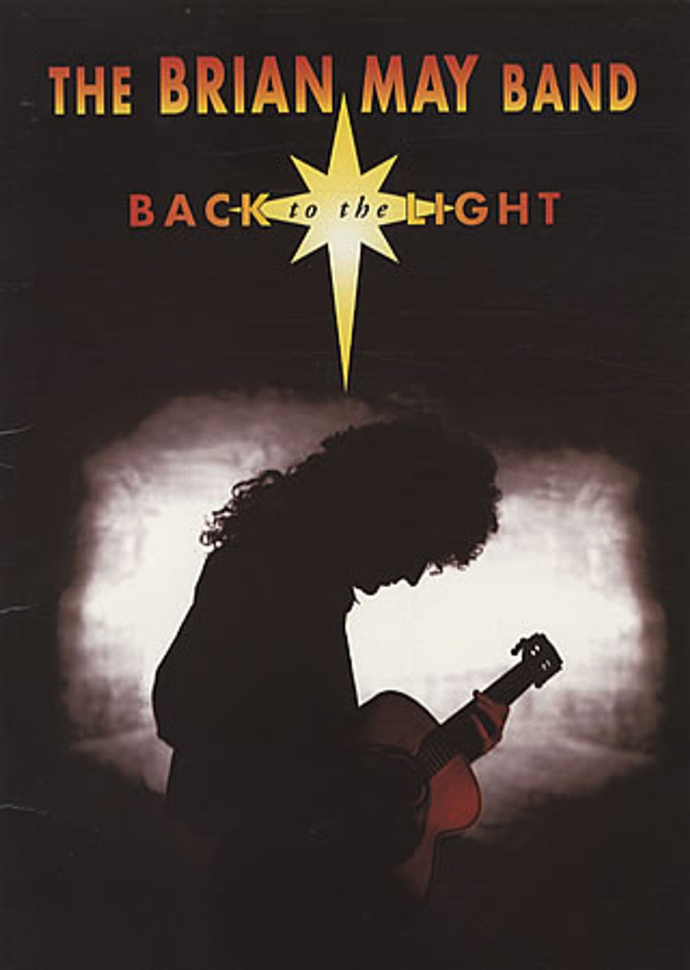 Brian May Back To The Light Tour '93 UK tour programme TOUR PROGRAMME