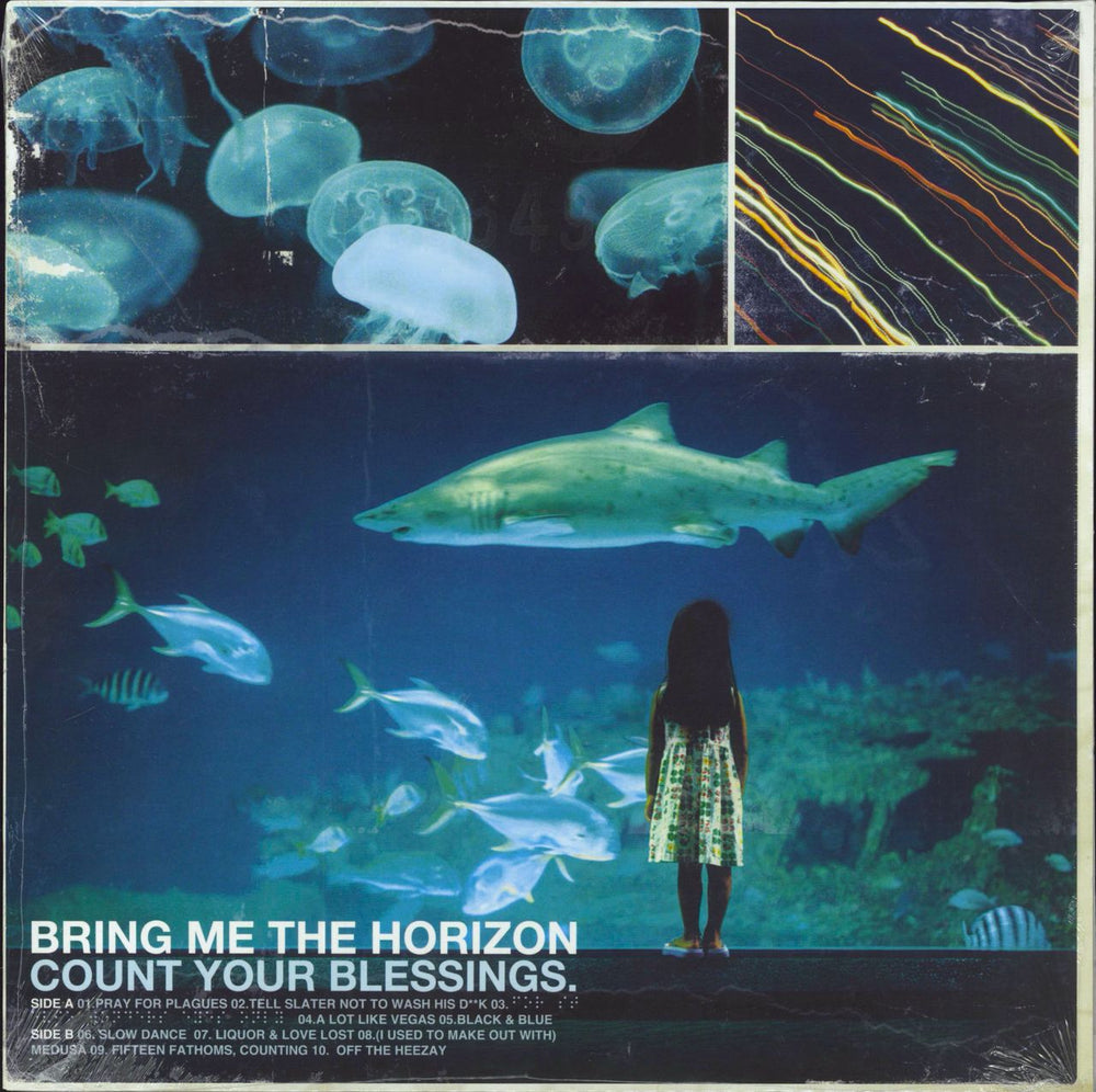 Bring Me The Horizon Count Your Blessings - Shrink UK vinyl LP album (LP record) 53800284 1