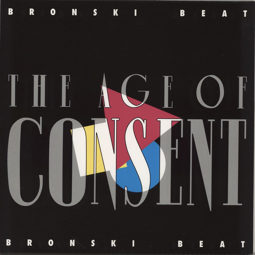 Bronski Beat The Age Of Consent - Pink Vinyl UK vinyl LP album (LP record) LMS5521225