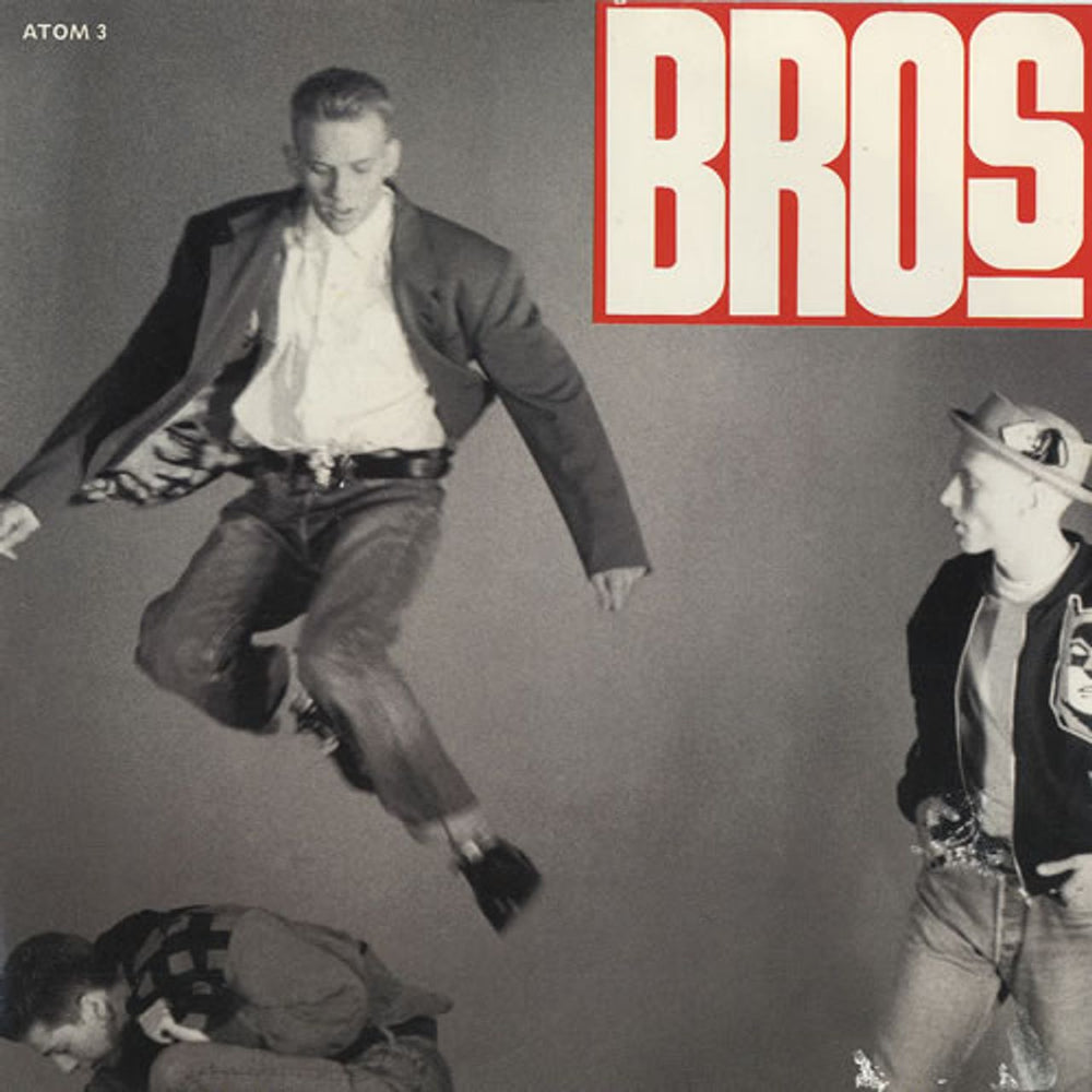 Bros Drop The Boy UK 7" vinyl single (7 inch record / 45) ATOM3