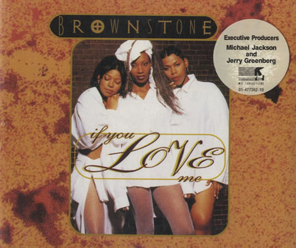 Brownstone If You Love Me UK CD single (CD5 / 5") EPC661652