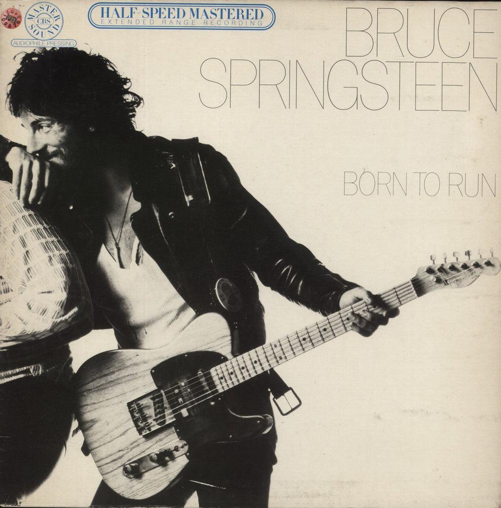 Bruce Springsteen Born To Run - Half Speed Master - VG German vinyl LP album (LP record) CBSH80959