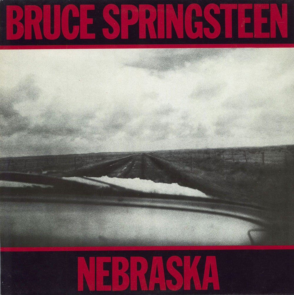 Bruce Springsteen Nebraska UK vinyl LP album (LP record) 4633601