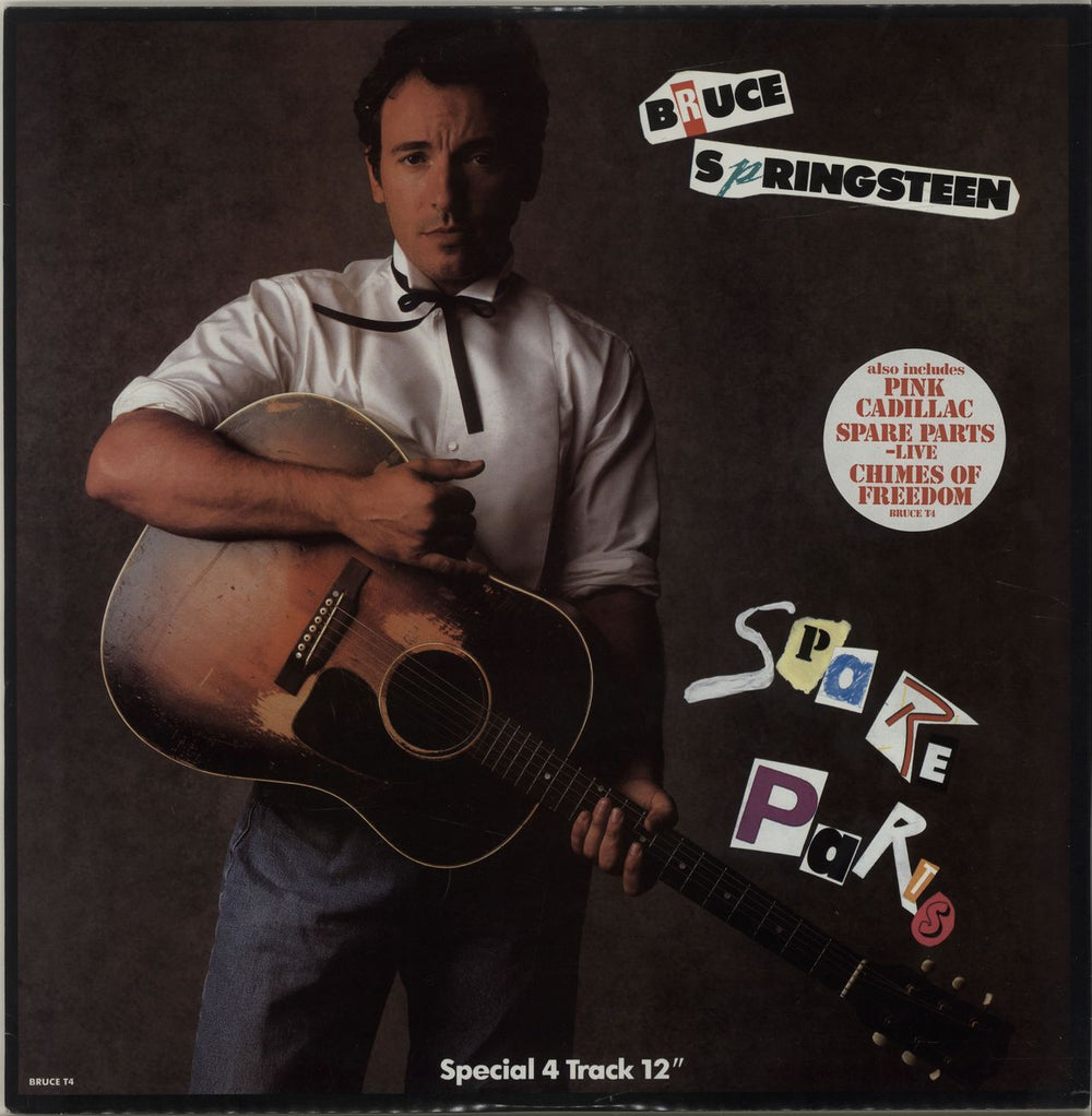 Bruce Springsteen Spare Parts UK 12" vinyl single (12 inch record / Maxi-single) BRUCET4