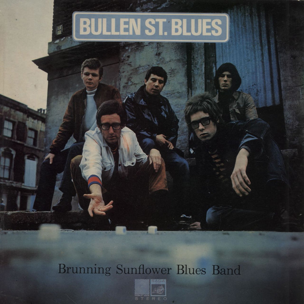 Brunning Sunflower Blues Band Bullen St. Blues - VG UK vinyl LP album (LP record) FID2118