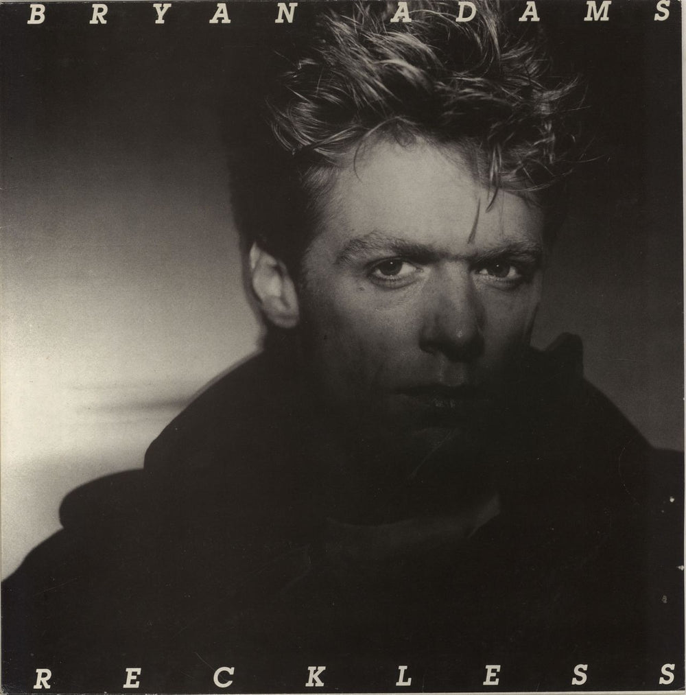 Bryan Adams Reckless Greek vinyl LP album (LP record) 395013/1