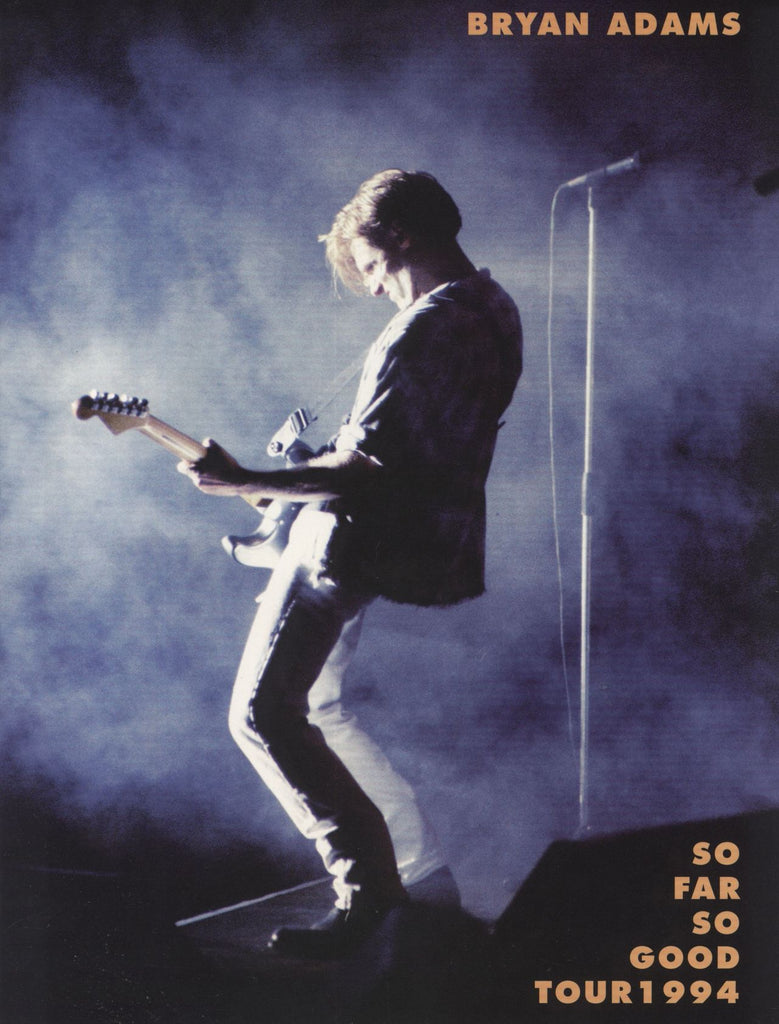 Bryan Adams So Far So Good Tour 1994 UK Tour programme