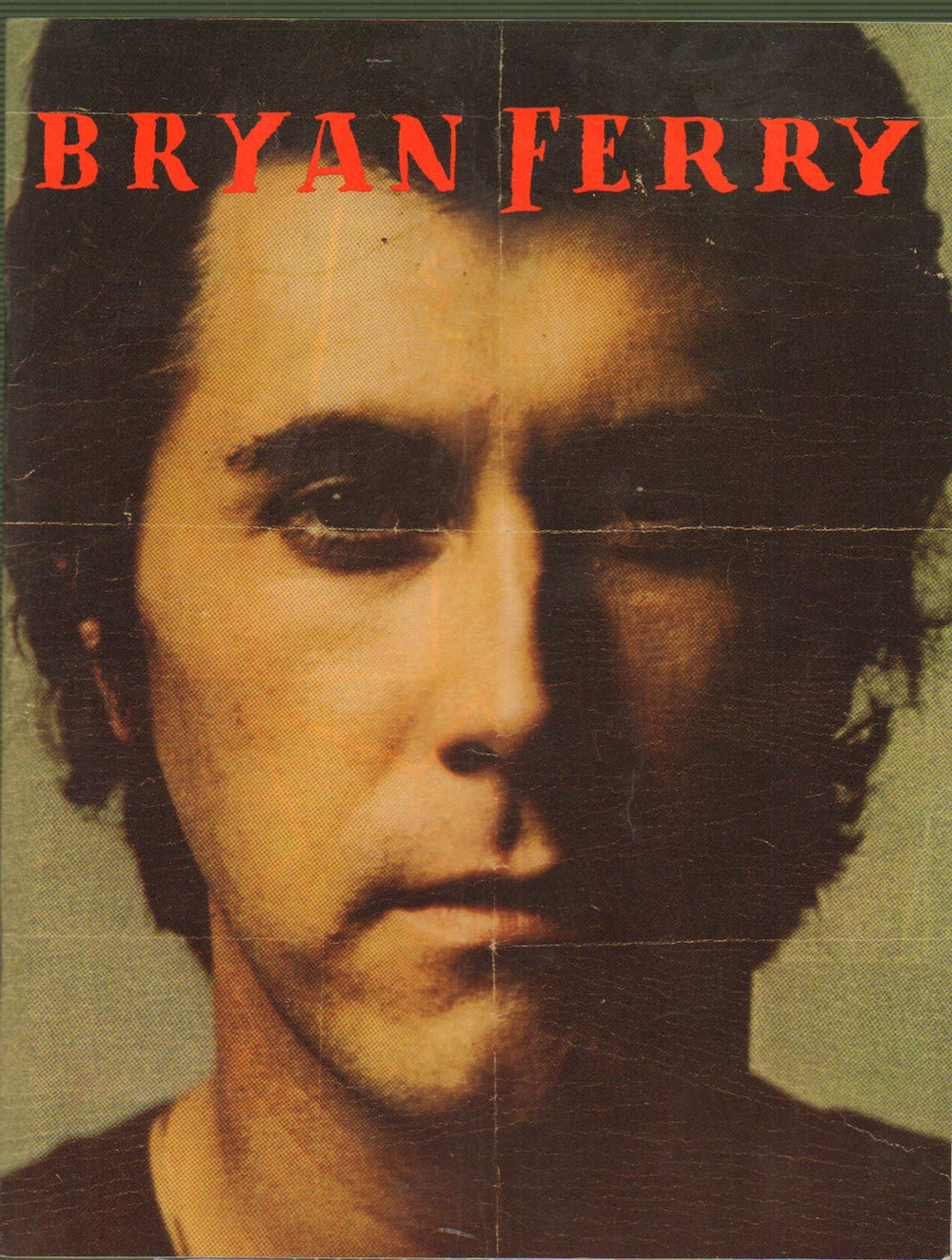 Bryan Ferry Tour 1989 + Ticket Stub UK tour programme TOUR PROGRAMME