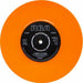 Budgie I Turned To Stone - Orange Vinyl UK 7" vinyl single (7 inch record / 45) BUDGE4