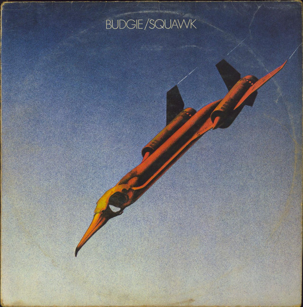 Budgie Squawk - 1st - VG UK vinyl LP album (LP record) MKPS2023