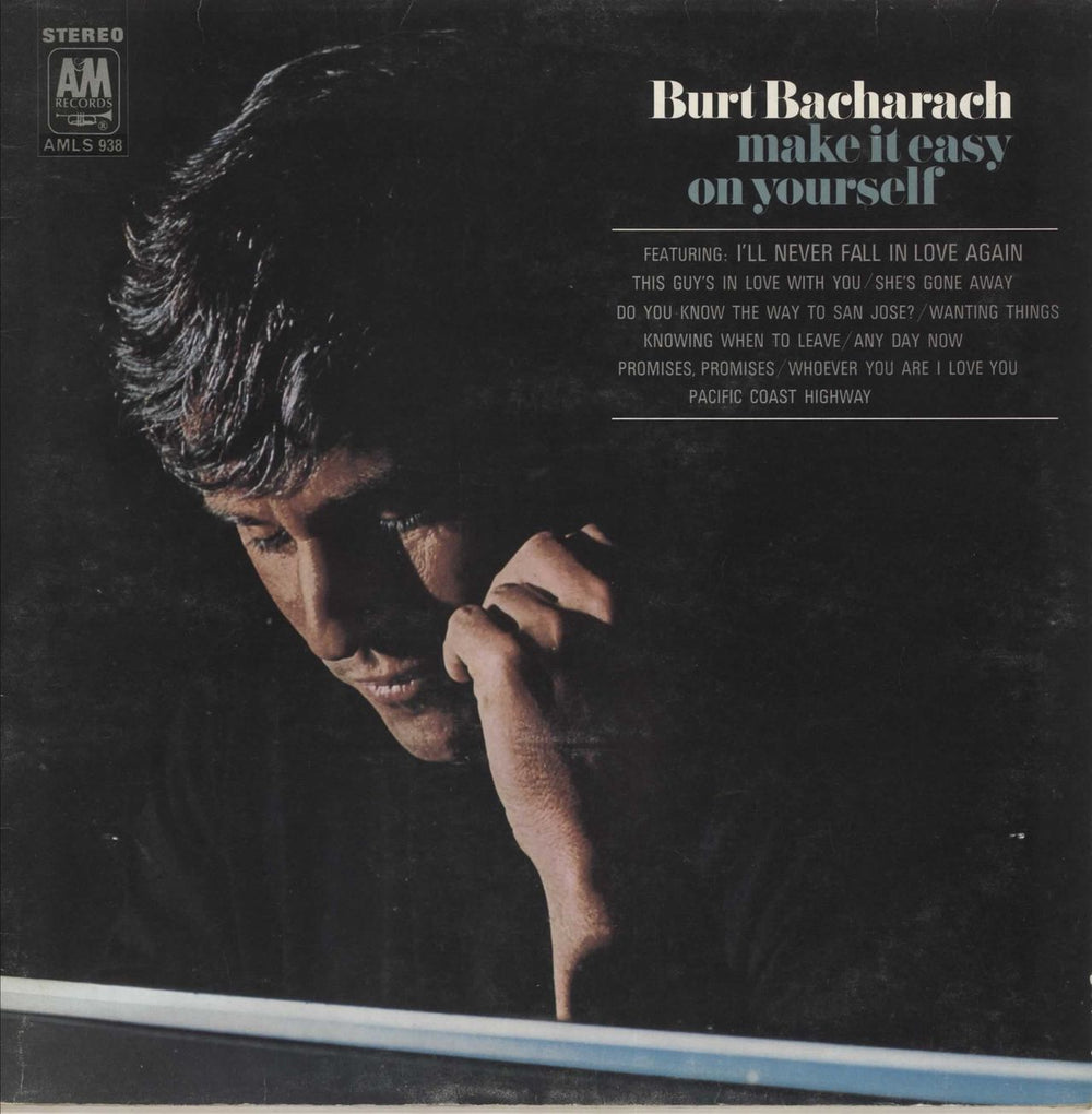 Burt Bacharach Make It Easy On Yourself UK vinyl LP album (LP record) AMLS938