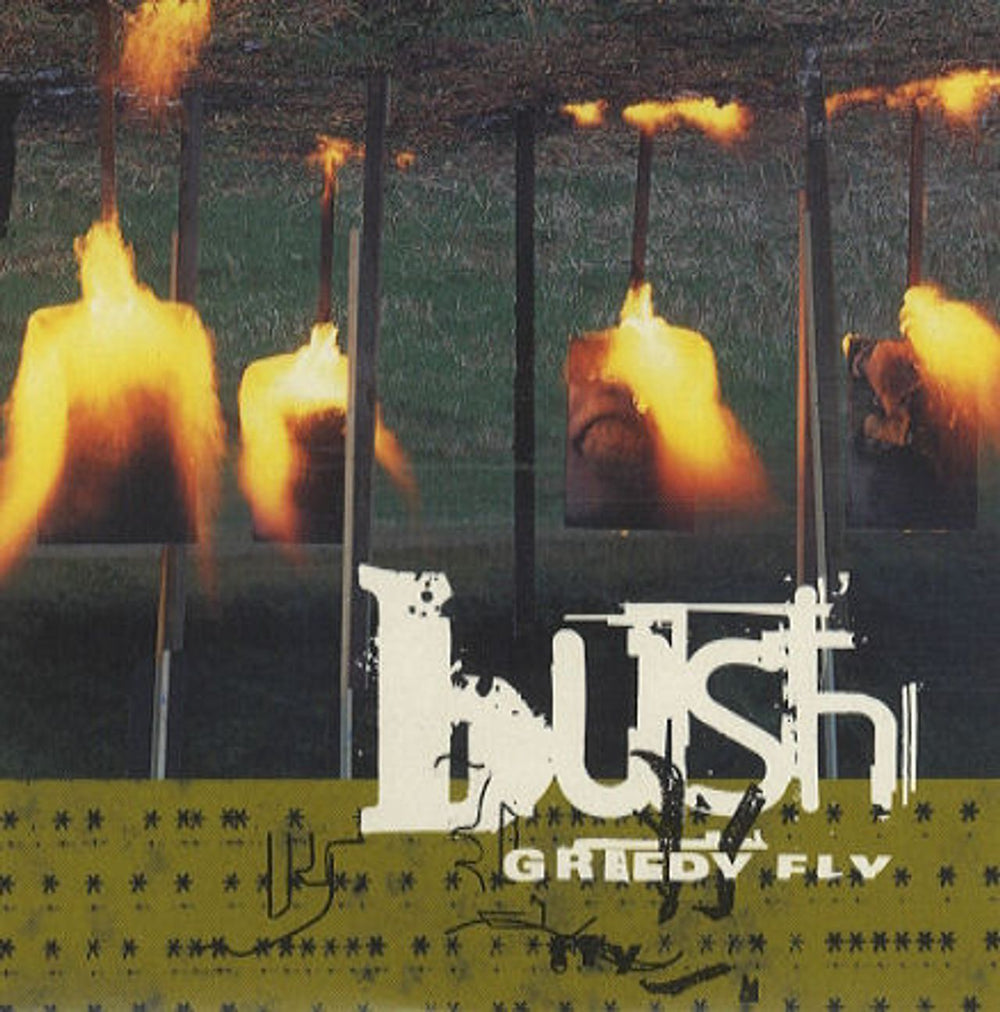 Bush Greedy Fly - Card Sleeve UK CD single (CD5 / 5") IND95536