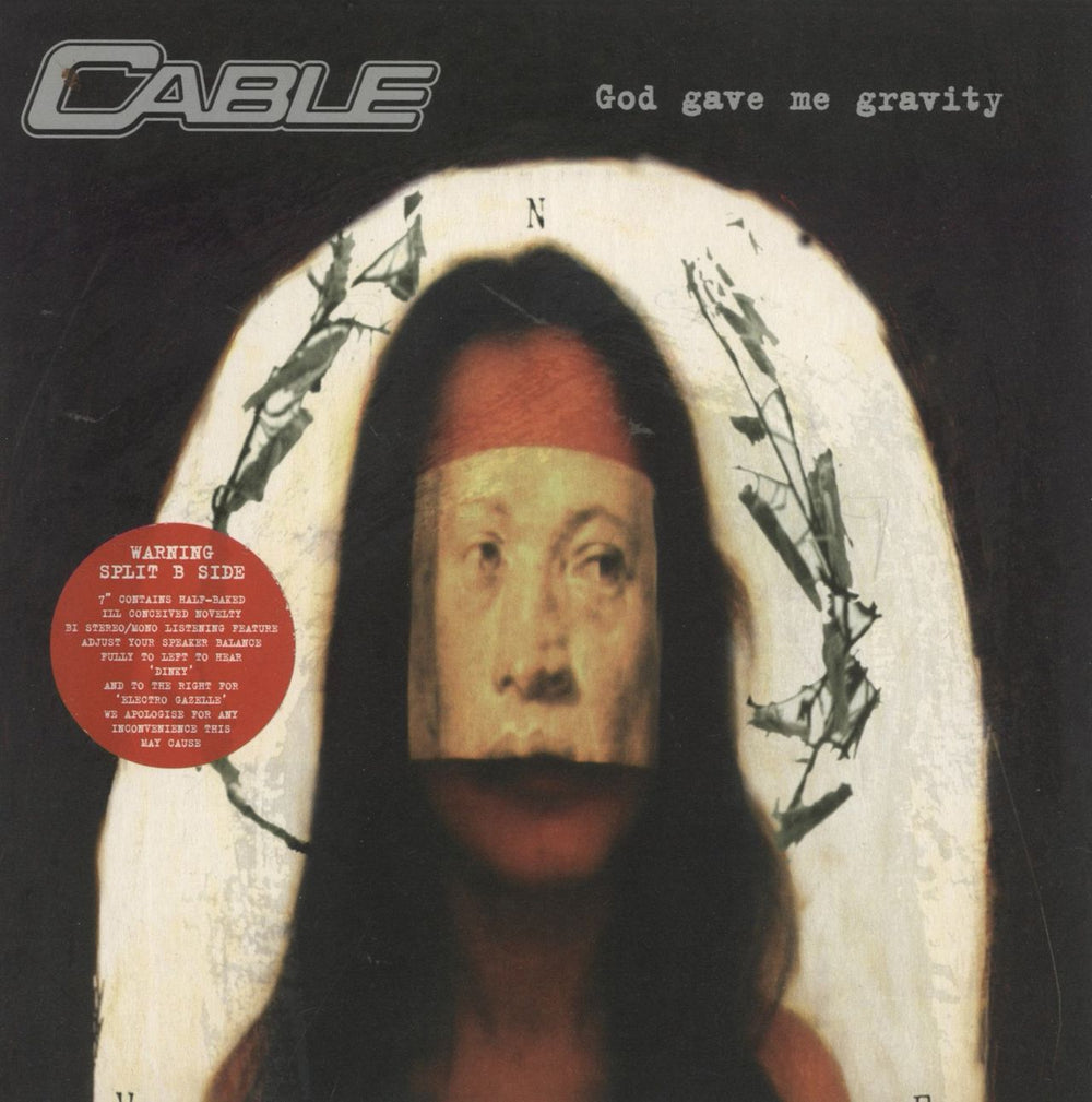 Cable God Gave Me Gravity UK 7" vinyl single (7 inch record / 45) INFECT45S